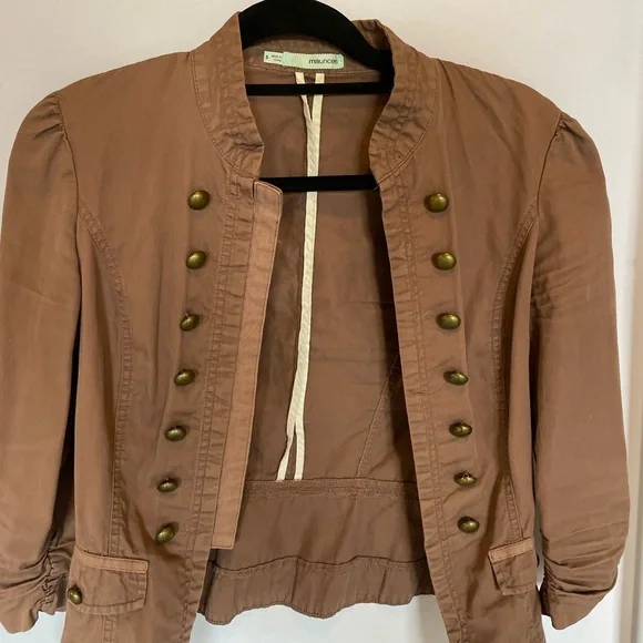 Maurices Brown Military Style Jacket - Picture 1 of 2